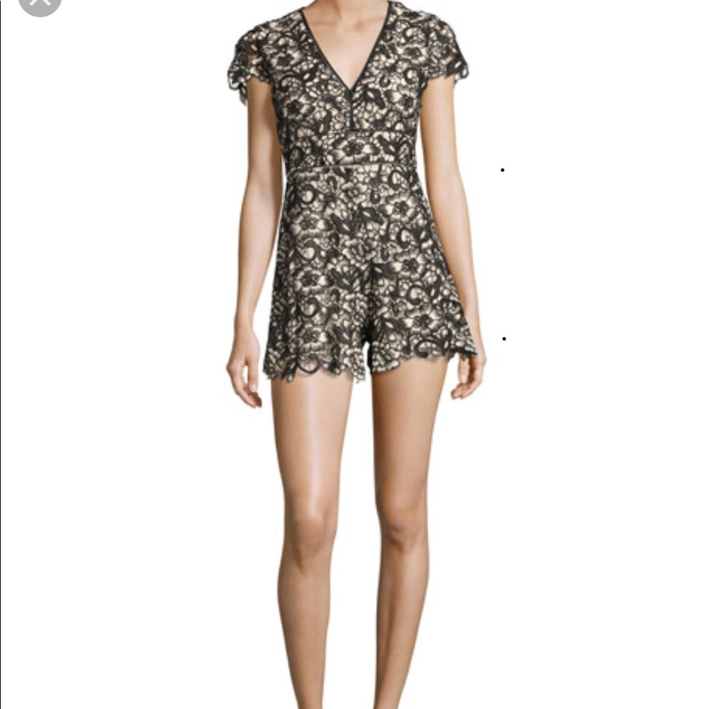 NWT Alice + Olivia Lace Romper